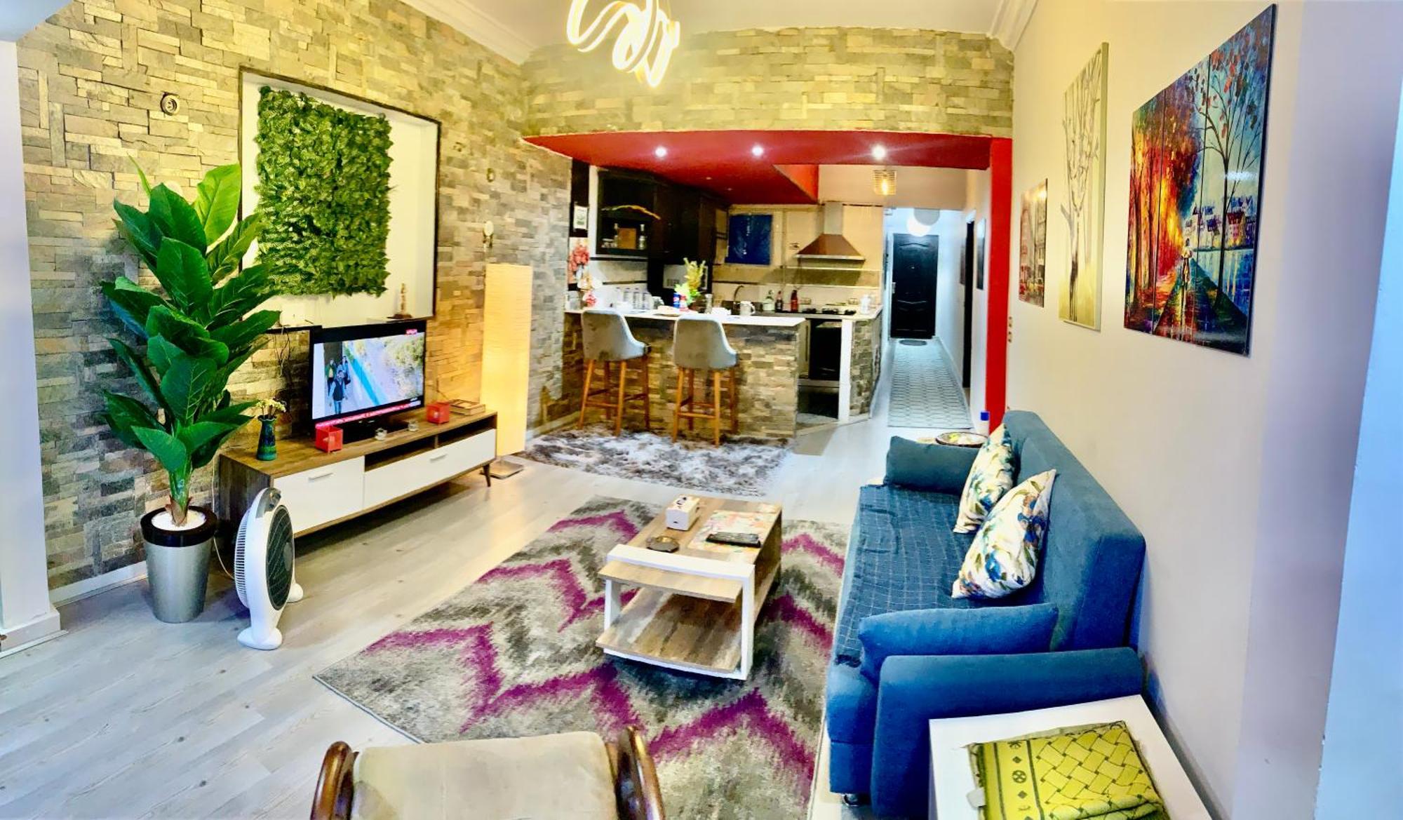 Apartment With A Private Garden In New Cairo Exterior photo